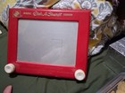 Vintage Etch A Sketch Magic Screen Ohio Art Company Red Frame