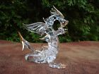 4-1 4  Crystal Dragon With Gold Accents