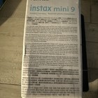 Fujifilm Instax Mini 9 Ice Blue Instant Film Camera New