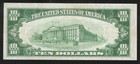 1929  10 Chambersburg  Pa National Bank Note Franklin County I6757