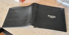 Rare Genuine Vintage 1970-80 s Rolex Gold Embossed Black Leather Bi-fold Wallet