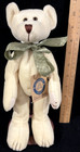 Boyds Bears Dilly Mcdoodle Yellow Bear Plaid Ribbon 10 5  Plush Stuffed Animal