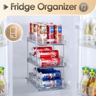 3 Tier Under Sink Organizer Sliding Storage Basket With Dividers Organizer Bin