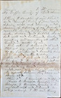 1873 Handwritten Last Will   Testament Mcduffie County Georgia