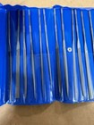Pferd Inc 12122 12 Pc  Needle File Set  6-1 4  W o Handles In Plastic Pouch -new