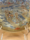 Important Japanese Meiji Satsuma Bowl  Signed Fuzan