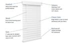 Lotus   Windoware Cordless  2 Inch Faux Wood Blind  36  Wide X 36  Long 3007