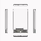 Usb 3 0 Transparent 2 5  Sata 3 0 5gbps Ssd Hdd Hard Disk Drive Enclosure Case