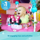 Baby Activity Center Jumper Disney Minnie Mouse 360 Seat 8 Toys Lights 6-12