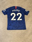 Nike 2019 20 Chelsea Fc Home Soccer Jersey Christian Pulisic  22 Size Medium