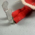 Vintage Japan Santa Christmas Ornament Ice Skating Skates Mid Century Decor