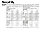 Simplicity Sewing Pattern 8398 Jacket Vest Skirt Pants Womens Size 14-18