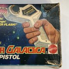 Vintage 1978 Mattel Battlestar Galactica Lasermatic Pistol W  Box Insert Working