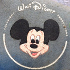 Vintage 1950s Disneyland Pennant Banner 8 5  Walt Disney Mickey Mouse California