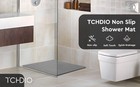 Non Slip Shower Mat  Comfortable Bath Mat For Textured Surface  Quick Drying
