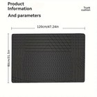 Heavy Duty Rubber Cargo Mat Liner All-weather Trim-to-fit Non-slip Waterproof