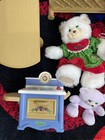 Vintage Fisher Price Collectible Briarberry Bear Berrylouise Carrying Case Doll