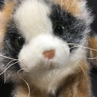Fao Schwarz Fifth Avenue Realistic Calico Cat Kitty 16  Plush Fuzzy Stuffed Toy