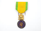 Original Wwi French 3rd Republic M  daille Militaire  military Medal  In Silver