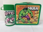 Vintage The Incredible Hulk Lunchbox And Thermos