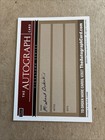Michael Dukakis 2000 Presidential Candidate Authentic Hand Signed Autograph Card