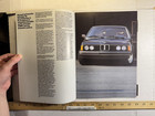 Vintage 1986 Bmw 735i Bavarian Motor Works Munich Germany Sales Brochure