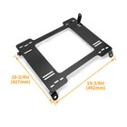 2 X Racing Seat seats Mounting Brackets Rail track For Civic 92-95 integra 94-01