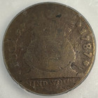 1787 Fugio Cent Icg G6