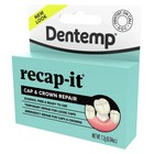 Recapit Loose Cap   Crown Repair Instant Pain Relief Eugenol Free 1g Pack Of 2