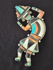 Zuni Rainbow Man Jewelry Set     4 pin   female Bracelet    ring    earrings