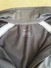 Nike Women   s Track Jacket Black gray Full-zip Knit Polyester With Collar