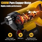 2m Cordless Concrete Vibrator  2x3000mah 21v Batteries Compatible With Makita Ba