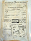 Simplicity    1940 Misses  Dress Pattern Sz 16  Bust 34   Uncut