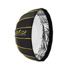Glow Ez Lock 25  Collapsible Silver Beauty Dish Softbox With Bowens Mount Speedr