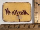 Vintage Marlin Arms Logo Patch Firearm Manufacturer Gun Hunting Rifle Shotgun