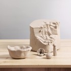 Mid High Fire White Stoneware Clay For Pottery mid Fire Cone 5-7 ideal For Wh   