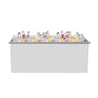 Drop In Ice Chest Cooler Bbq Island Kitchen Bar Outdoor Ice Bin Stainless Steel