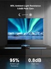 Awol Vision 120  Motorized Alr Floor Rising Screen   Ust Projector  Home Theater