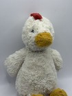 Jellycat London Bashful Chicken Medium 12  Soft Plush Toy Retired Farmyard Lovey