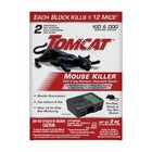Tomcat Mouse Killer 2 Bait Stations - Child   Dog Resistant Indoor Outdoor Use  