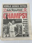 New York Yankees 1999 World Series Newspapers  daily News  Ny Times  Ny Post 