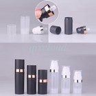 5ml 10ml 15ml Empty Pet Airless Lotion Pump Bottles Vacuum Cosmetic Containers