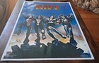 Vg- Kiss Destroyer Vintage Poster 1976 Aucoin 22 X 34 Gene Simmons - New Nos
