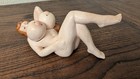 Vintage Japan Nude Woman Salt Pepper Shakers Ceramic Reclining