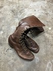 1920   s 30   s Bone Dry Knee High 20 Eyelet Lineman Hiking Boots Great Condition W7