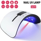Nail Polish Dryer Pro Uv Led Lamp Acrylic Gel Curing Light Manicure Timer 36w