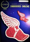 Gemsco Nos Patch New York Atletic Club Winged Foot Nyc Ny - Chain Stitch