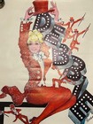 Vintage The Debbie Reynolds Show Limited Engagement Litho Poster Showgirl
