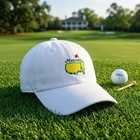 Masters 2026 Golf Hat Augusta National Golf Club Green White Adjustable Cap  