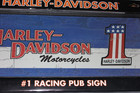 Harley Davidson 1 Racing Pub Sign